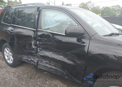 2012 Toyota Highlander Base V6 from USA, damaged, VIN 5TDBK3EH4CS153937